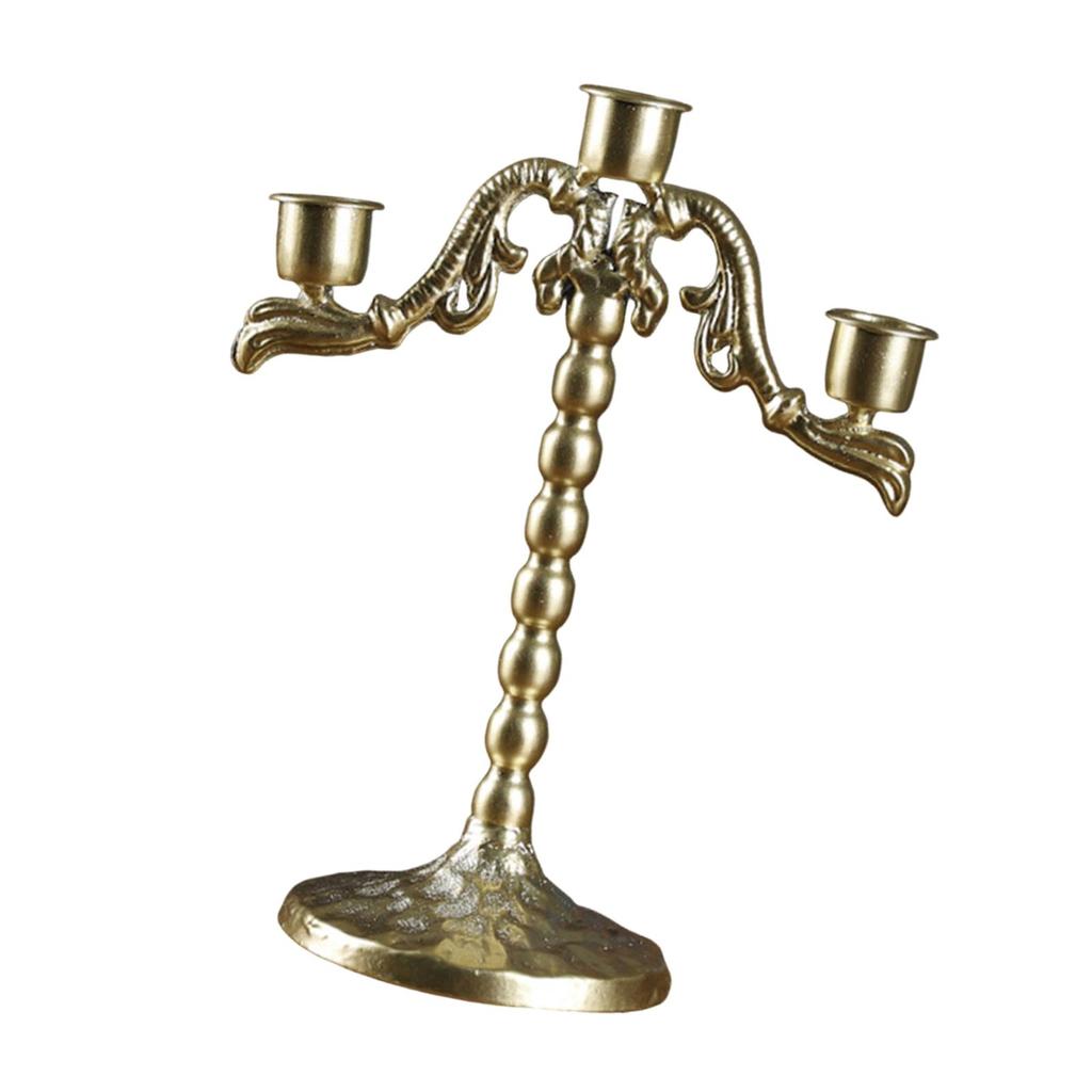 Candle Holder Ornament, Lightweight, Sturdy, Candlestick Holder, Candle Stand, Home Decoration for Dining Room Living Room