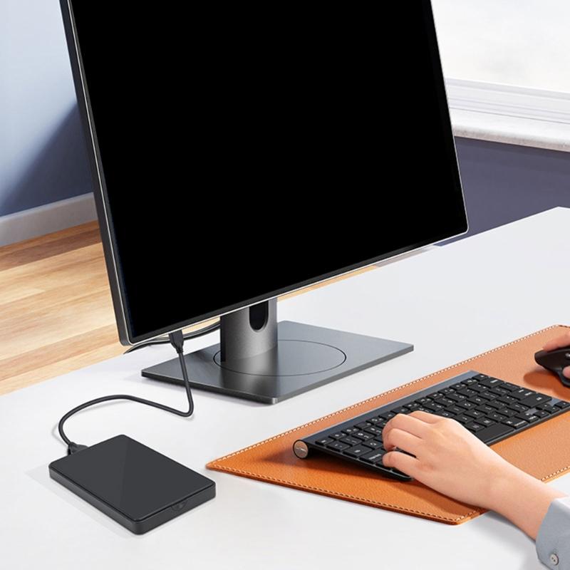 USB3.0 Fast Data Transfer 2.5inch Externals Hard Drive Case HDDs Case For Systems Portable Design