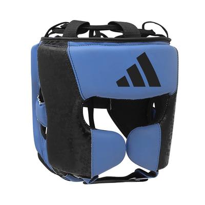 Adidas Combat 50 Headguard ADIC50HG Adidas Boxing Protector for Kickboxing FLX3.0 // (X-Large, Blue)