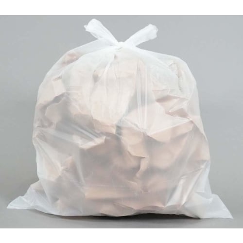 Japan Sanipack nocoo in Semi-Transparent Garbage Bags, 30L, with Handles, Easy to Tie and Carry, CO2 Reduction, 20 Bags, 50cm x 70cm, 0.022mm Thick, C