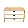 Nanzhu Desktop Storage Box Multi-layer Sundries Jewelry Stationery Cosmetics Drawer-type Student Dormitory Office