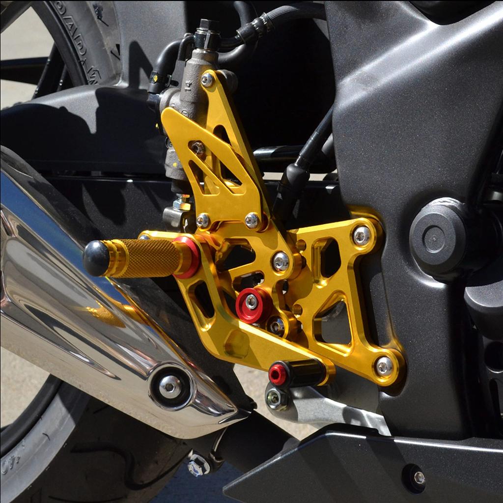 Prelucrare CNC YZF R25 cu pas din spate reglabil pentru SUKIRACING YAMAHA 2014-2022 MT-03/MT-25 2015-2022 (aur)