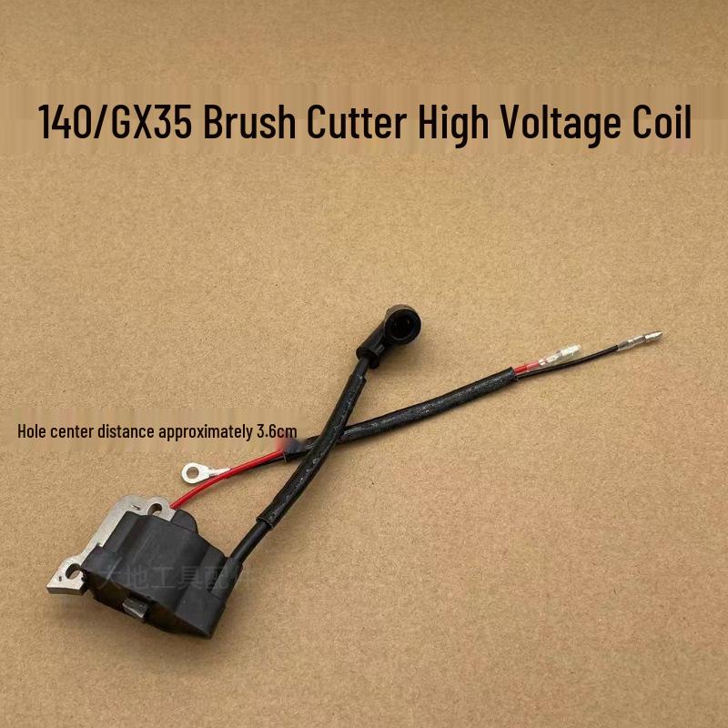High-Voltage Ignition Coil Package for Lawn Mower Accessories: Fits 40-5, GX35, 139, 140, 32, 36, 34 Models (2-Stroke/4-Stroke)
