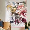 1PC Anime Puella Magi Madoka Magica Tapestry Printed Large Wall Tapestry Art Science Fiction Room Home Decor Decor Blanket