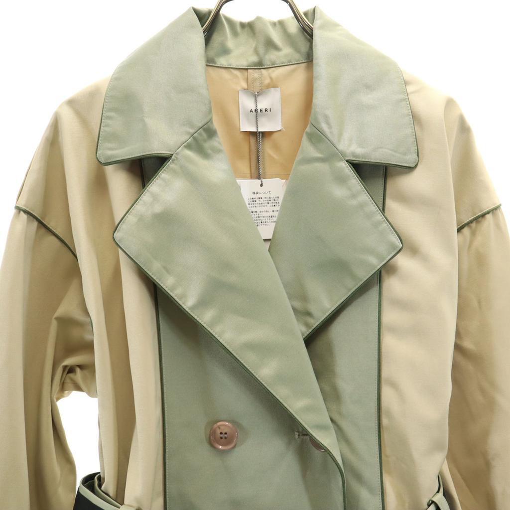 AMERI UNDRESSED unused Seam trench coat F beige Women Used