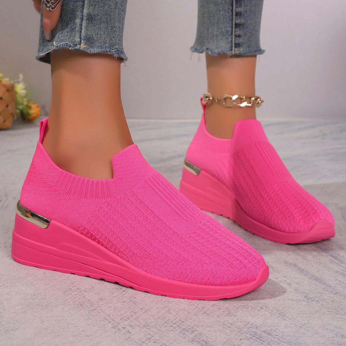 

Модные женские кроссовки с круглым носком, легкие модные лоферы, весенне-осенние неглубокие повседневные кроссовки, дизайнерская удобная обувь для женщин 40