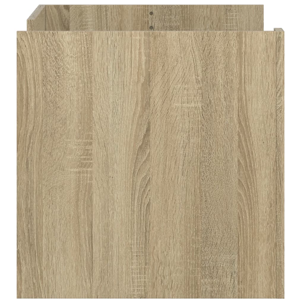 Coffee Table Sonoma Oak 80x50x50 cm Particleboard