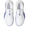 Asics X GS Tennis Shoes Size 100 2E GEL-RESOLUTION (1044A081), Unisex, (White/Dark Cobalt), 20.5 Cm,