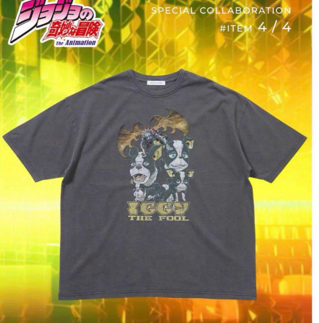

[USED] JoJo s Bizarre Adventure SC x FREAK S STORE special order T-shirt Iggy