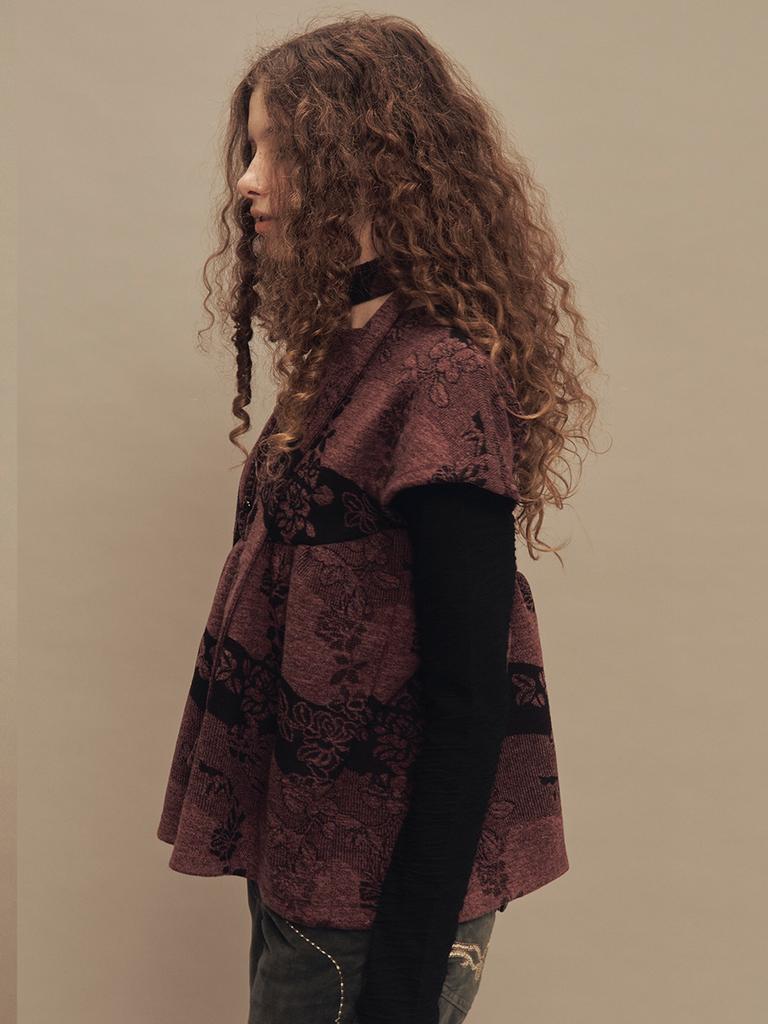 SETSETSET Water Lily Jacquard Knit