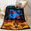 Stranger Things Mashup Suitable Blanket for Offices, Travel, Living Rooms Also a Good Gift for Friends and Family Suitable for All Seasons.