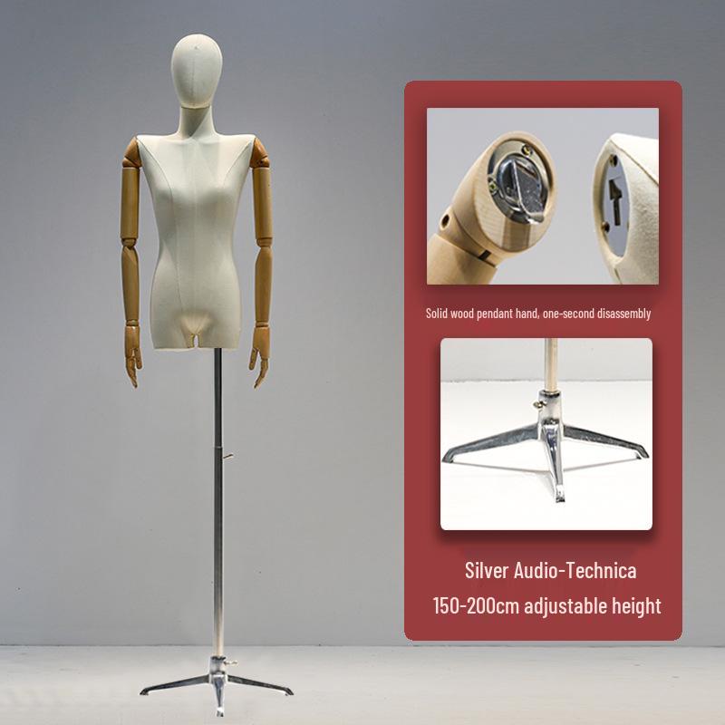 Korean Women's Clothing Store Mannequin: Pendant Arm Flat Shoulder Display Stand