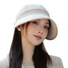Hat women's autumn and winter casual cap outdoor travel sunshade bucket hat small equestrian hat