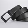 Men'S Leather Belt Two-Layer Cowhide Business Automatic Buckle Belt False Pin Buckle