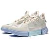New LiNing Essence 2 ACE Cotton Candy Cushioned Wear Resistant Slip Resistant Mid Top Basketball Shoes Pearl White ABCS011-1