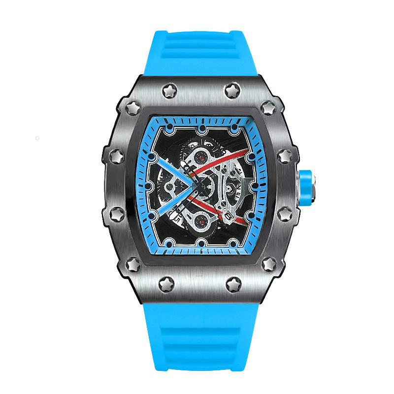 Casual Fashion Domineering Automatic Quartz Hollow Luminous Waterproof Darth Vader 1707 Men'S Watch
