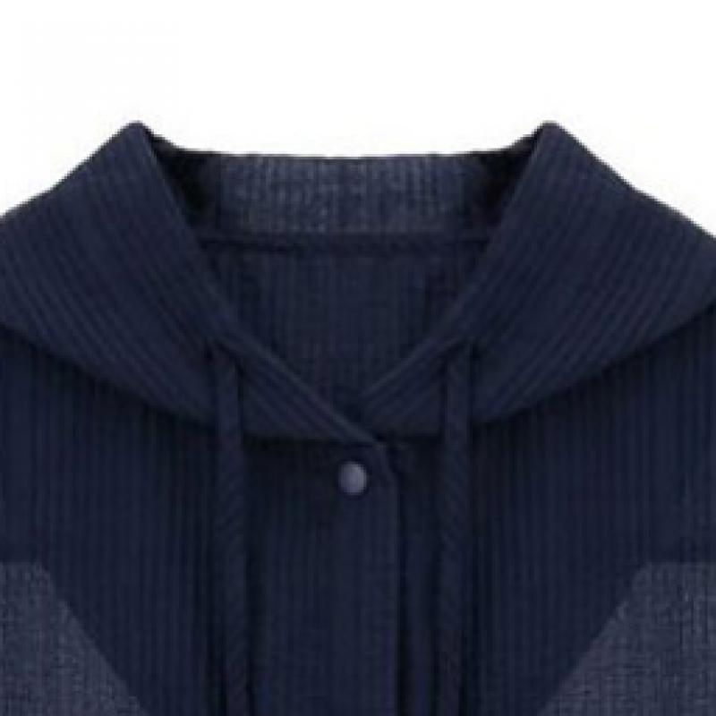 Elua Sheer Hood String Jacket Set