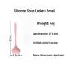 In-Stock Large Silicone Soup Ladle and Spatula for Kitchen Use