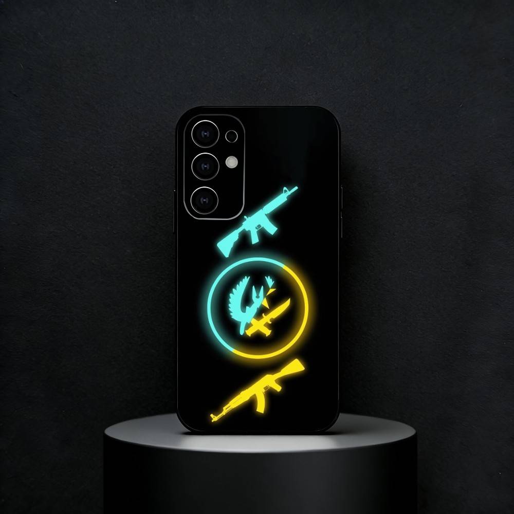 Game C-Counter S-Strike CS Phone Case For Samsung S25,S24,S21,S22,S23,S30,Ultra,S20,Plus,Fe,Note,5G Black Cover