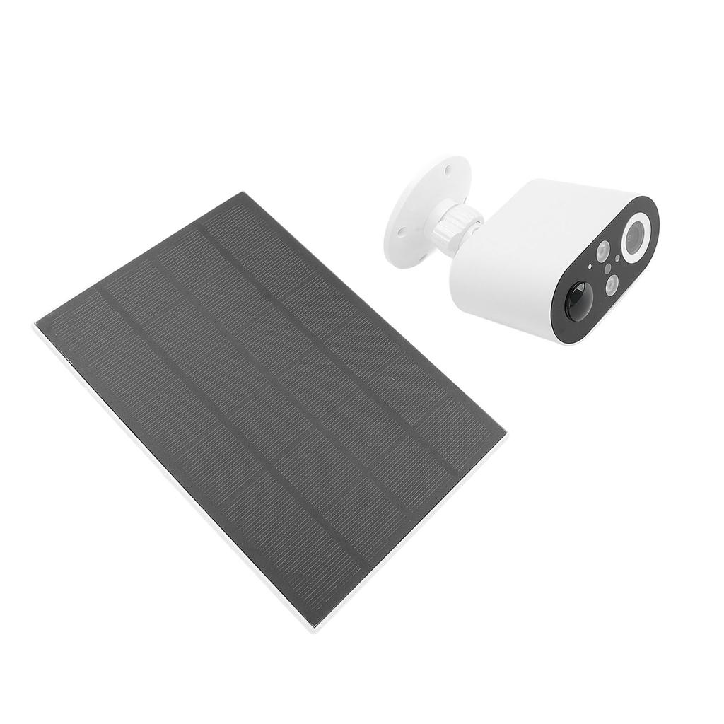 1080P Solar Security Camera PIR Motion Sensing Wireless Outdoor Home Security Camera with 5V 2A Solar Panel for Orchards Construction Sites