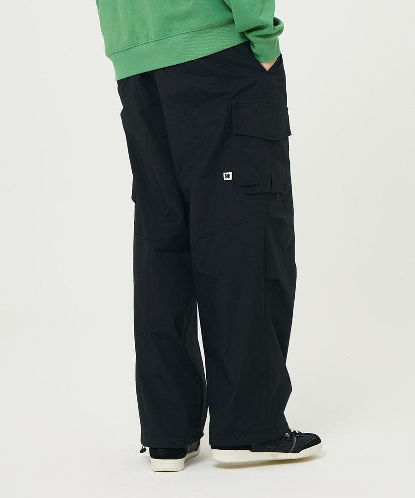 KODAK Recipe Parachute Cargo Pants Black