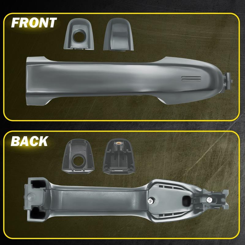 Exterior Outside Door Handle Front Right 2X Left Fit Toyota 2012-2017 Camry
