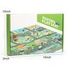 Kids City Road Map Car Play Mat Educational Vehicle Play Rug for Bedroom Playroom Carpet Toy for Children