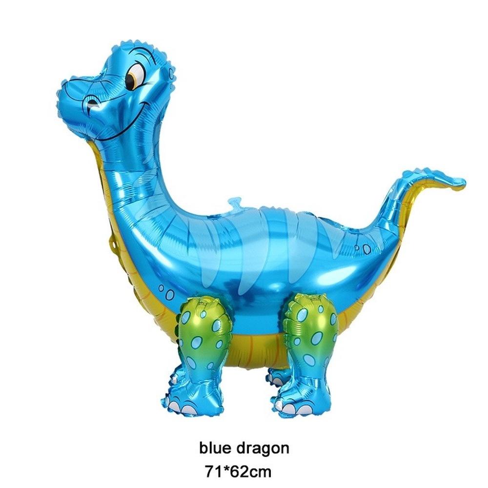 3D Rosa Dinosaurier Ballon Set Geburtstag Party Banner Kuchen Einsetzen Dinosaurier Ballon Party Dekoration Lieferungen