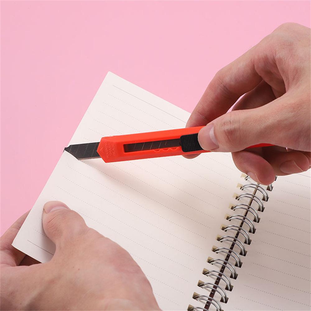 Professional Portable Art Craft Box Opener Cutters Retractable Utility Knife Office Carbon Steel Cutting Supplies Stationery
