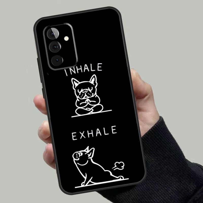 Funny French Bulldog Case For Samsung Galaxy A55 A35 A15 A52 A32 A12 A16 A26 A36 A56 A53 A33 A13 A14 A34 A54 A17