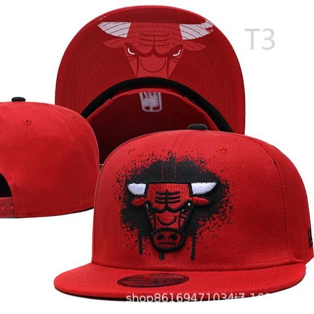 Source Baseball Cap Basketball League Bull Hat Street American Retro Embroidery Flat Edge Bull Head Casual Hat