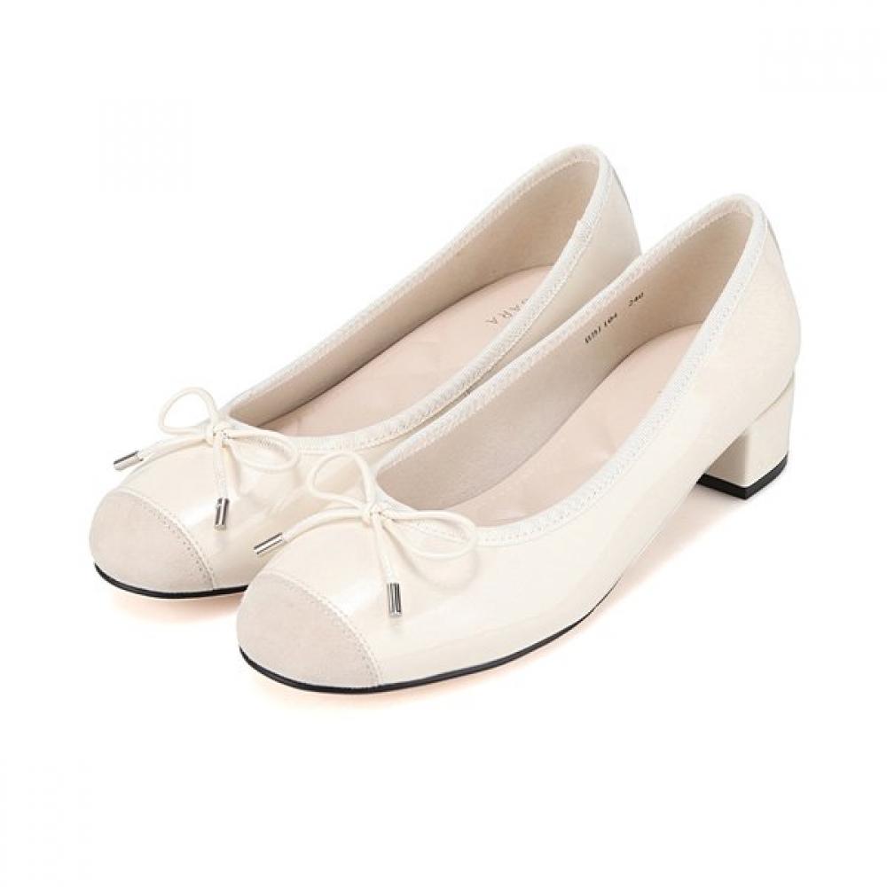 Barbara Soft Leather Patent Suede Women S pumpS 3.5cm Bbj104iv 225mm