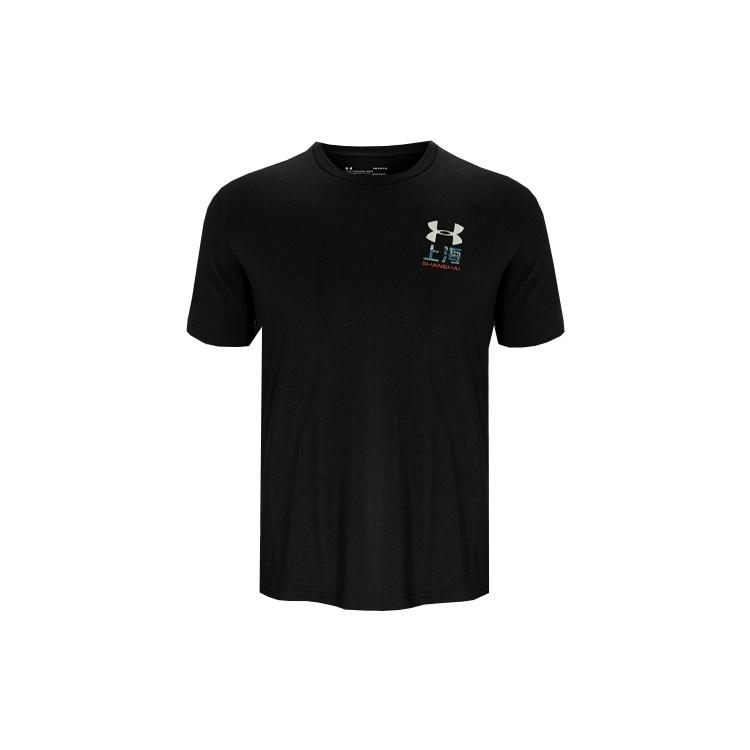 Under Armour Shanghai City Short Sleeve Unisex Black 1332493-004 XL