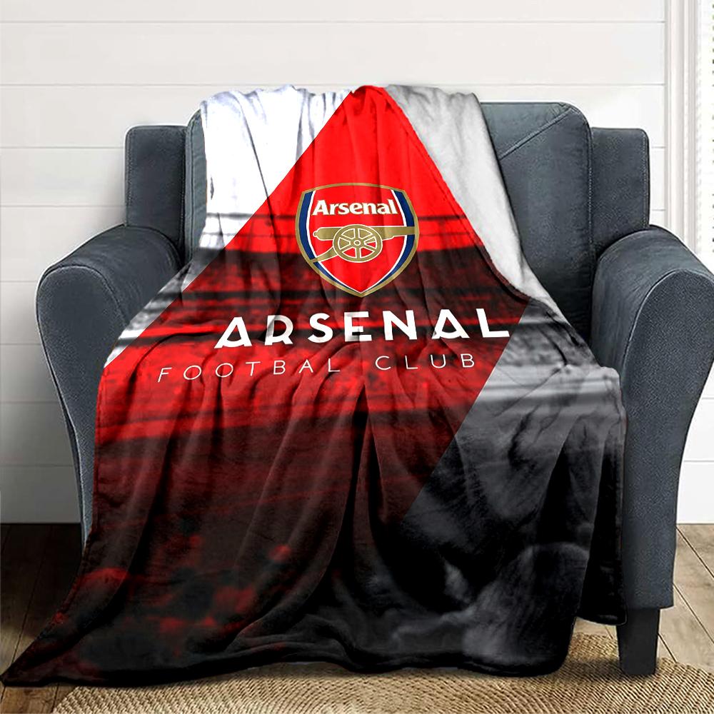 Arsenal Spieler Jubel Decken Flanell Bedruckt Atmungsaktiv Warm Überwurfdecke für Zuhause Büro Bettwäsche 0708a30