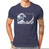Math Mathematics Meme The Great Fibonacci Wave Tshirt Vintage Alternative Men's Streetwear Tops Cotton Crewneck T Shirt