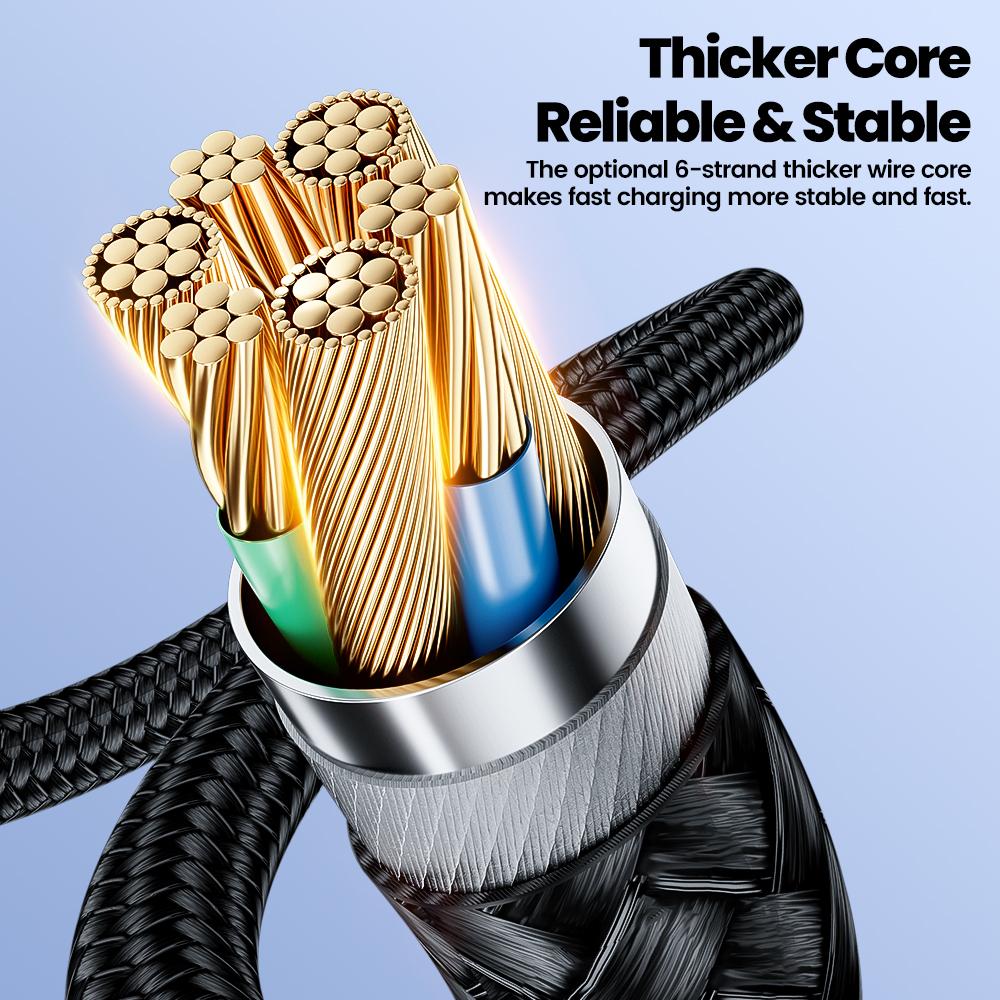 Toocki Type C to Type C Cable 100W PD Fast Charging Charger USB C to USB C Cable For POCO F3 Realme Macbook Samsung iPad