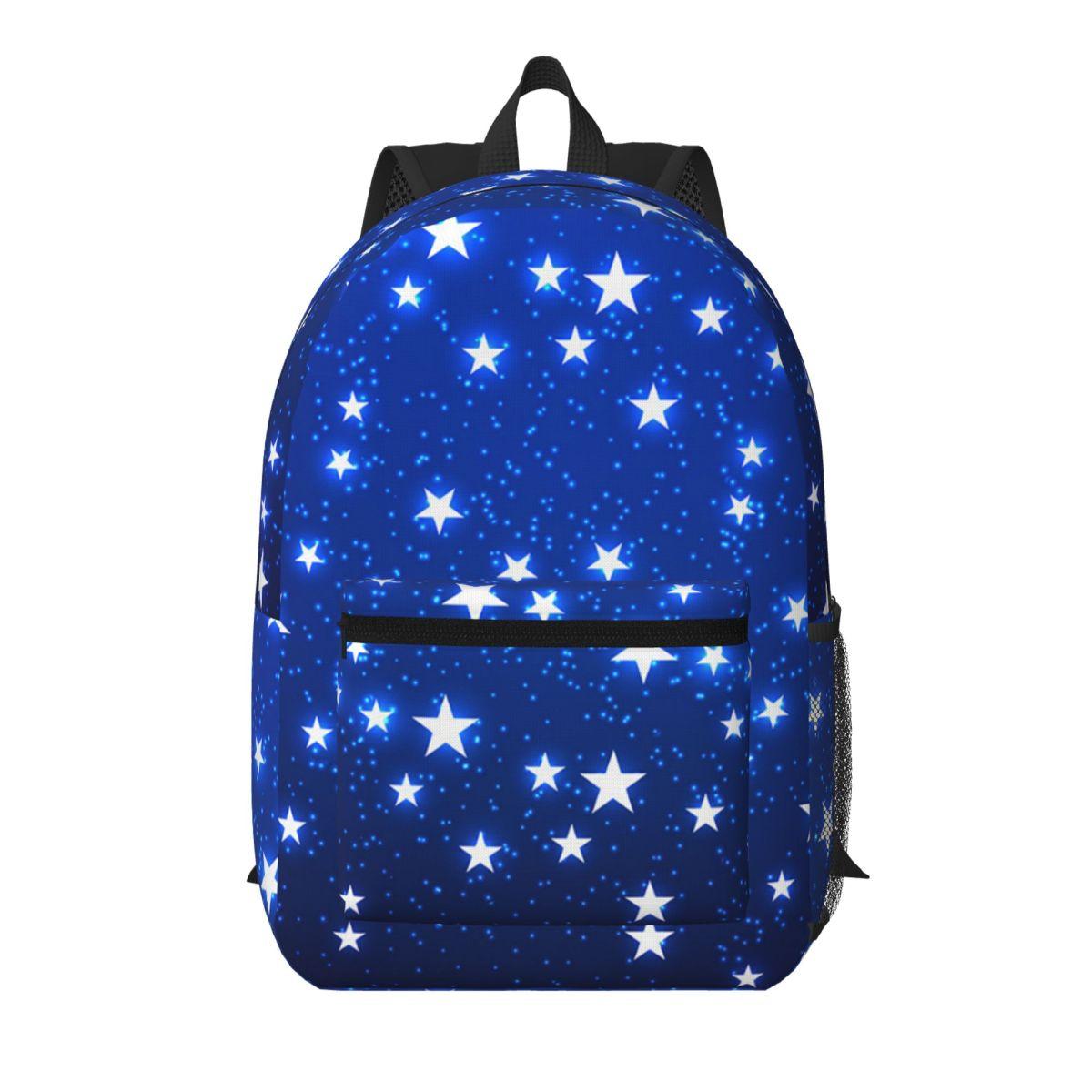 Carreaux Roses, Nœuds Plus Étoiles Sac à Dos Quotidien Sac à Dos Garçons Filles Sac à Dos Jeunesse Sac Fourre-tout Scolaire Sacs Bandoulière Ordinateur Portable pour Hommes Femmes One Size