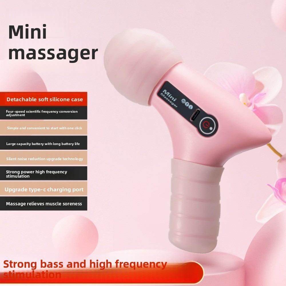 Adjustables Deep Tissue Massage Device Wear Resistant Handheld Muscle Massage Machine  Neck