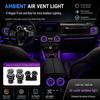 Compatible Air Vent Ambient Light for Mercedes-Benz G500, G63, G350, G400 (W463, W464) Turbine Model