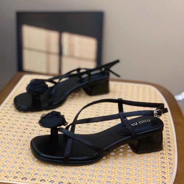Fashion Ankle Strap High Heel Sandal for Women Square Toe Clogs Wedge Female Shoe 2025 Summer High-heeled Comfort Retro Gladiator Open P