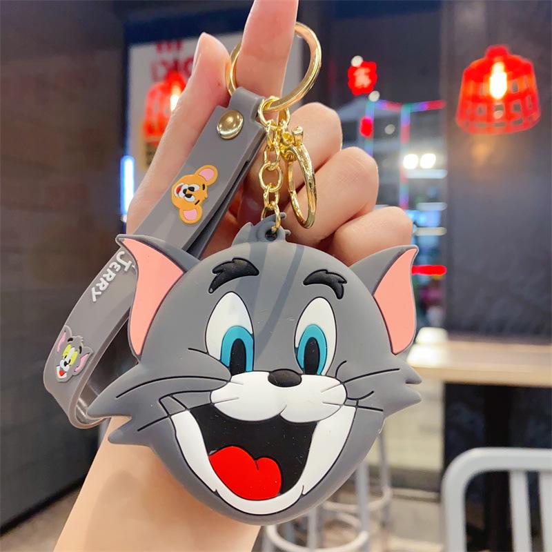 Cartoon Animal Silicone Keychain Bag - Kids' Coin Purse & Toy Pendant