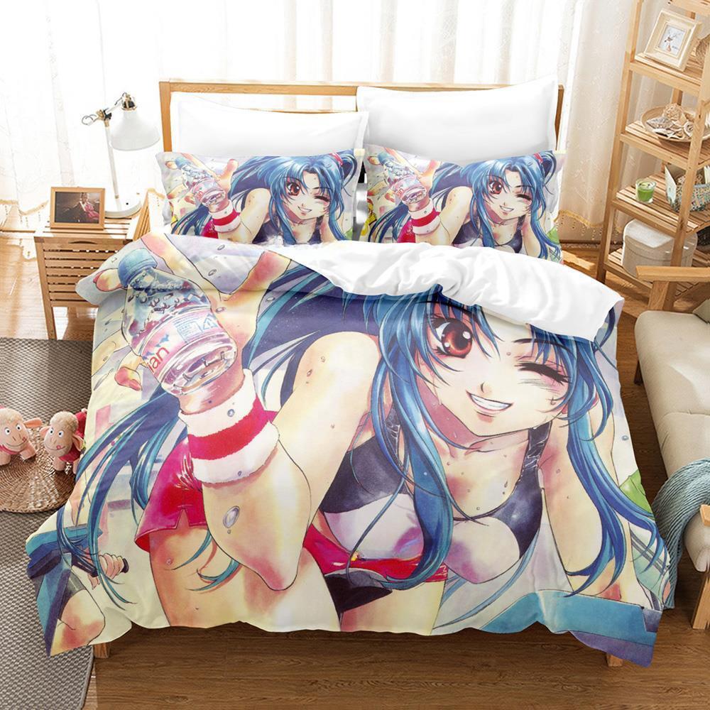 Full Metal Panic Bedding Set Single Twin Full Queen King Size Bed Set Adult Kid Bedroom Duvet Cover Sets 3d Print Anime Girls