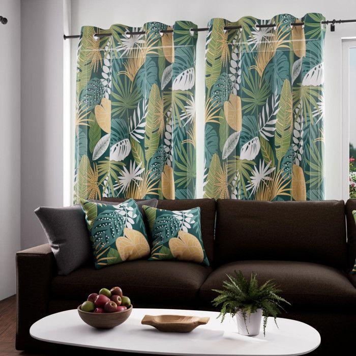 Voile à oeillets pur coton 135x250 cm TANZANIE, par Soleil d'Ocre