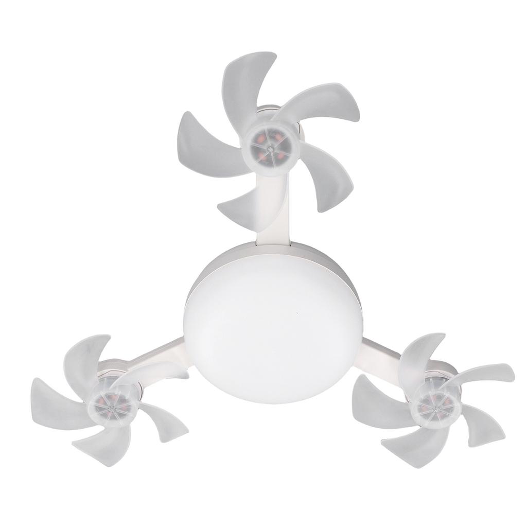 Wentylator sufitowy ze światłem Timer 3 Temperatury barwowe Bezstopniowe ściemnianie E26 E27 Cichy wentylator Światło do
