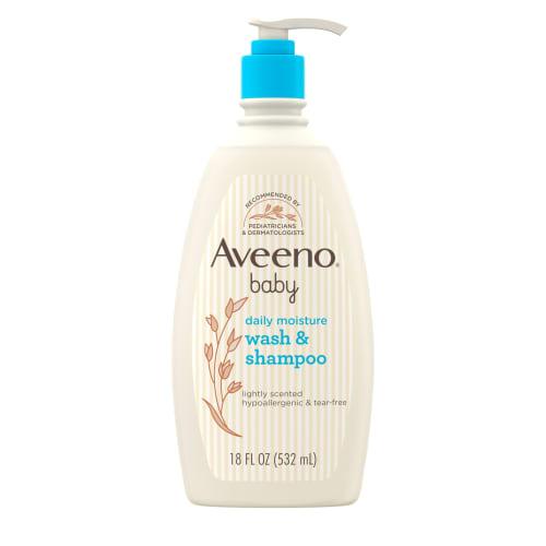 Aveeno Baby Wash & Shampoo 18 Oz.