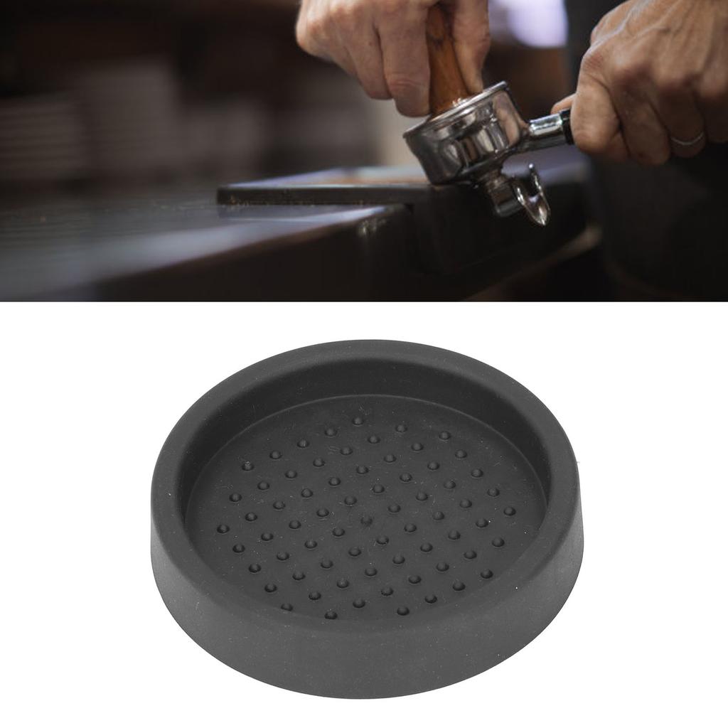 Coffee Tamper Mat Good   Compact Anti Slip Round Coffee Powder Pad for Cafe Household
