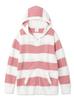 gelato pique Smoothy Lite2 Striped Parka Rose (PWNT232001) Women's