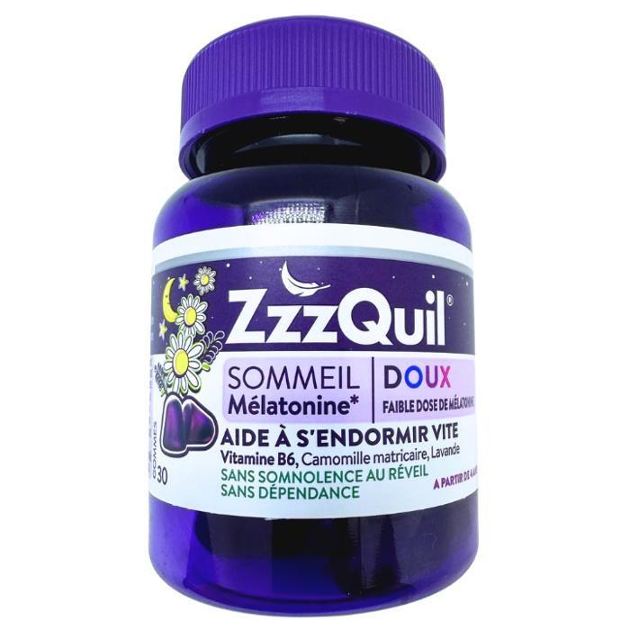 ZzzQuil Sanfter Schlaf Waldbeeren-Aroma 30 Gummibärchen