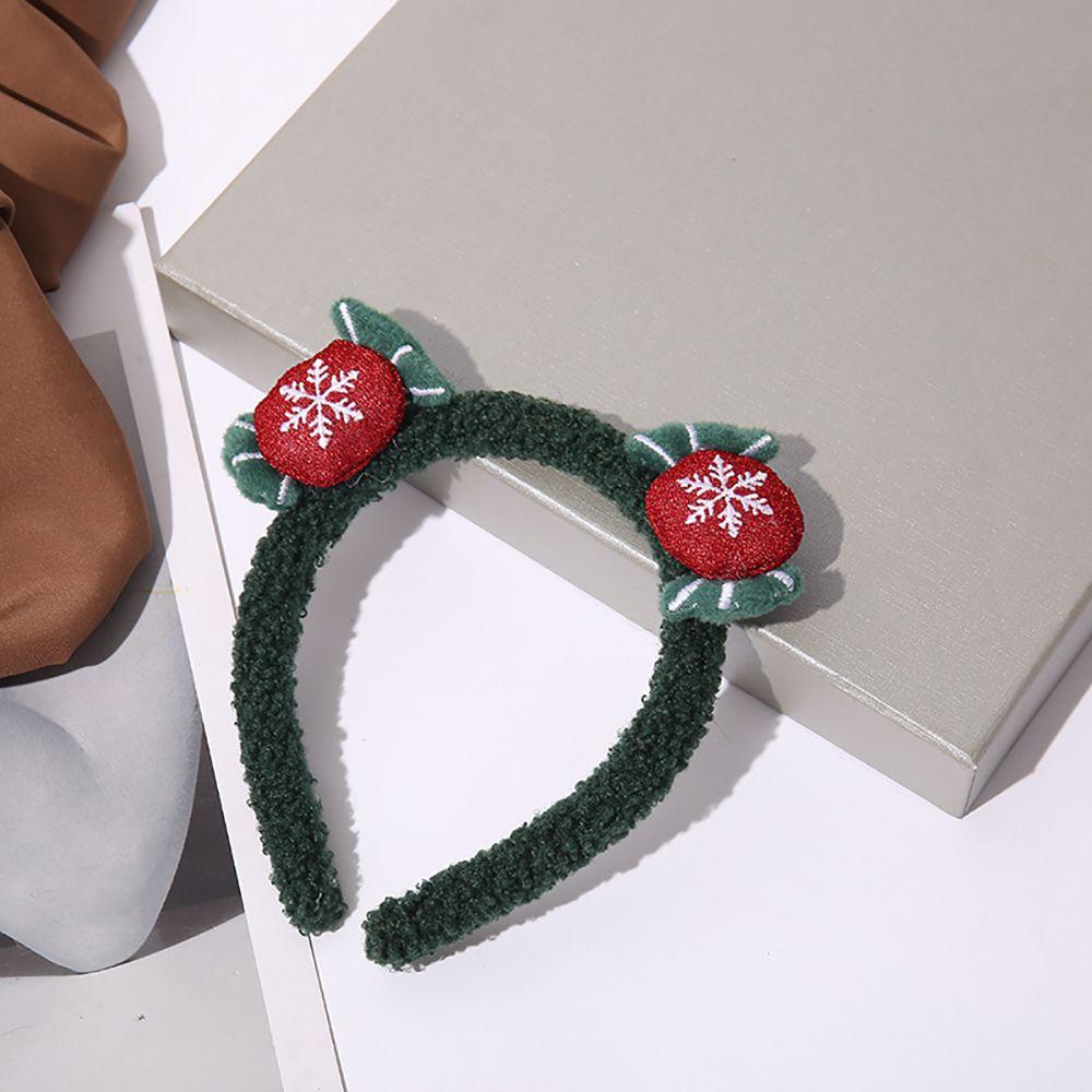 Cloth Snowman Christmas Cartoon Headband Hair Accessories Korean Style Head Hoop Women Hair Band