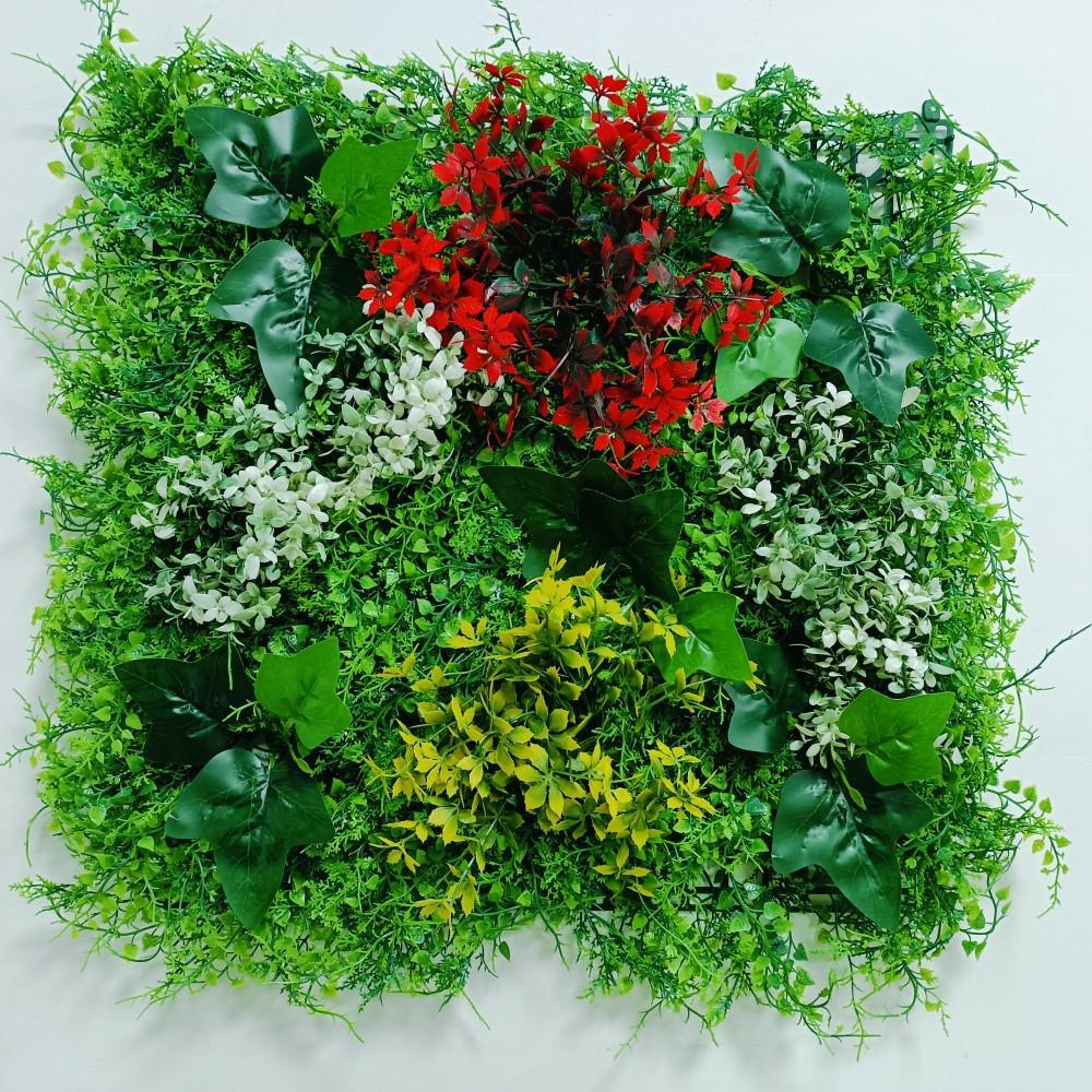 Artificial Green Plant Wall for Turf and Floral Decor